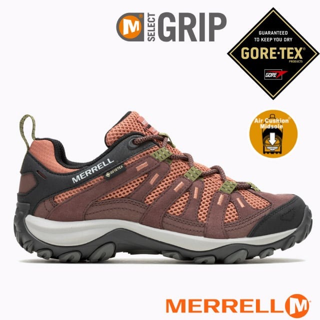 【MERRELL】女 ALVERSTONE 2多功能防水透氣登山健行鞋(低筒)/ML037548 玫紅色✿30E010
